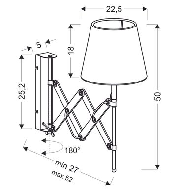 Бра Candellux 21-75437 Mito