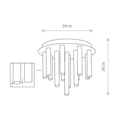 Люстра Nowodvorski STALACTITE 9054