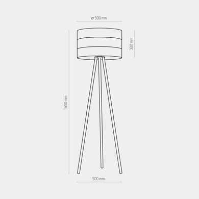 Торшер TAGO BK TK-Lighting 5053