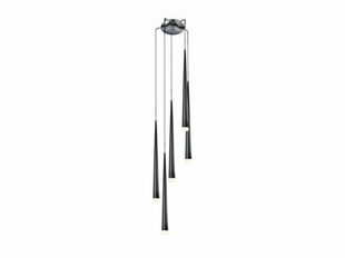 Люстра AZzardo STYLO 5 AZ0119 (MD1220A-5-BK)