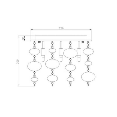 Люстра Zuma Line ELLI RLX92175-5