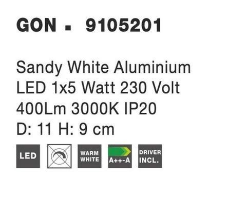 Спот GON Nova Luce 9105201