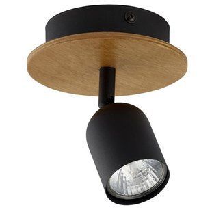 Точечный светильник TOP WOOD 1 BK TK-Lighting 3290