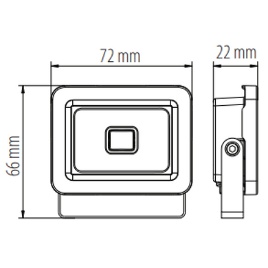 Прожектор світлодіодний HOROZ ELECTRIC 068-010-0010-010 ASLAN-10