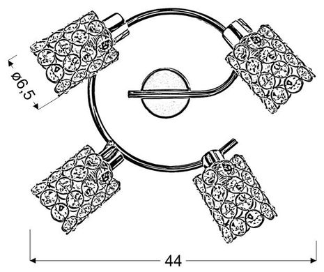 Люстра Candellux 98-07230 YORK