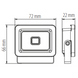 Прожектор світлодіодний HOROZ ELECTRIC 068-010-0010-010 ASLAN-10