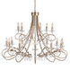 Люстра ELSTEAD CRT18 SIL/GOLD