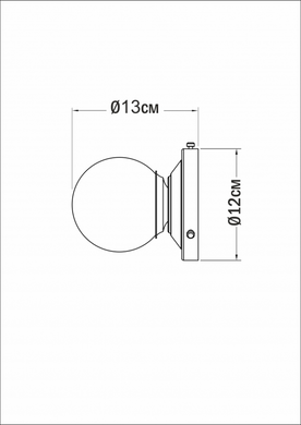 Настінний світильник Pikart Dome sconce 5260-1