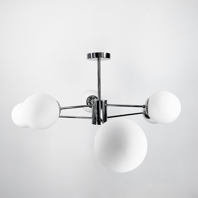Люстра Linef CD111/6 Chrome+WT