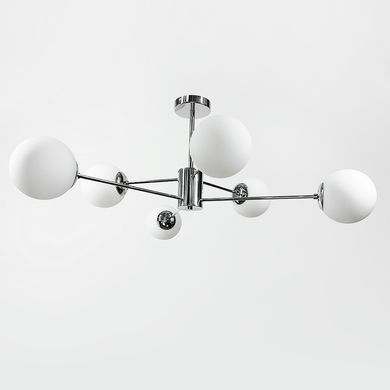 Люстра Linef CD111/6 Chrome+WT
