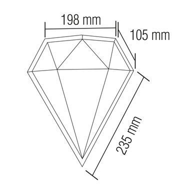Вуличний світильник HOROZ ELECTRIC 076-071-0012-010 CARAT