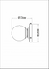 Настінний світильник Pikart Dome sconce 5260-1