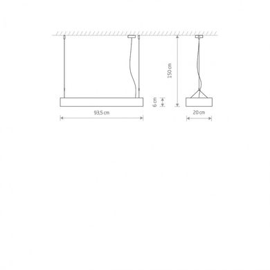 Люстра Nowodvorski 7545 SOFT LED WHITE 9020 ZWIS