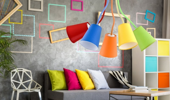 Люстра TK Lighting WIRE COLOUR 2106