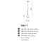 Люстра AZzardo IZZA 1 smoky AZ2936