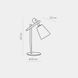 Настольная лампа TK Lighting VAIO WHITE 667