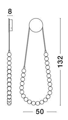 Настенный светильник PERLA Nova Luce 9695204