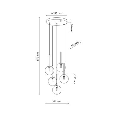 Люстра TK LIGHTING 5943 NILOS