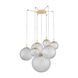 Люстра TK LIGHTING 4608 CADIX GOLD