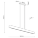 Люстра TK Lighting Teo 1449