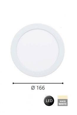 Точковий світильник FUEVA 5 d16,6 LED WW WH Eglo 99133
