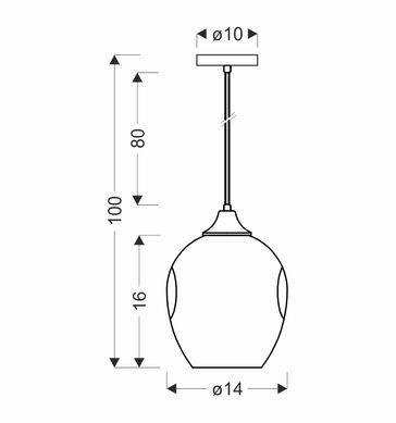 Люстра Candellux 31-00583 Aspa