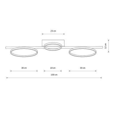 Люстра Nowodvorski 10816 Circolo LED