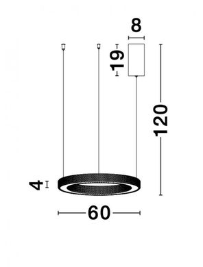 Люстра FIORE Nova Luce 9285610