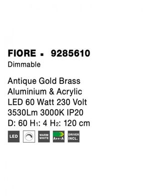 Люстра FIORE Nova Luce 9285610