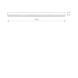 Стельовий світильник Nowodvorski 7600 STRAIGHT LED BLACK CEILING