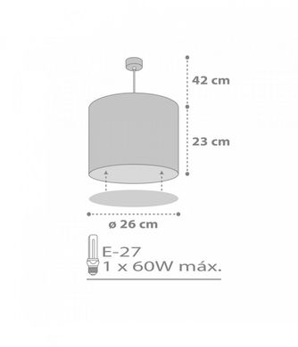 Дитяча люстра Dalber Sweet Dreams Grey 62012E