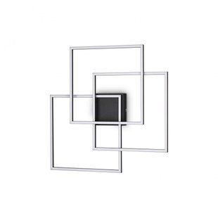 Люстра светодиодная FRAME SQ 59cm BK Ideal Lux 270678