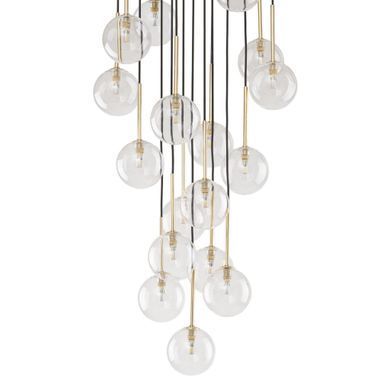 Люстра TK-Lighting 5945 Nilos Black/Gold