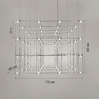 Люстра LineF MJ199-720*600*600 CH