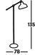 Торшер Searchlight MACBETH EU2028CU