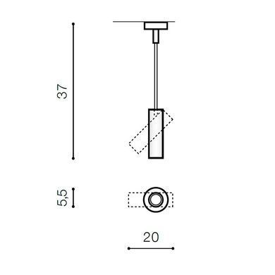 Спот AZzardo LENS ROUND AZ3517