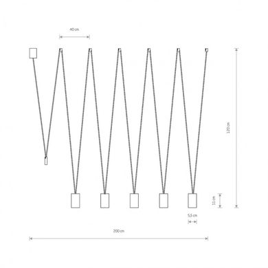 Люстра Nowodvorski 7608 MORE EYE V SOLID BRASS