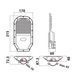Светильник уличный консольный HOROZ ELECTRIC 074-005-1030-020 ORLANDO PRO-30