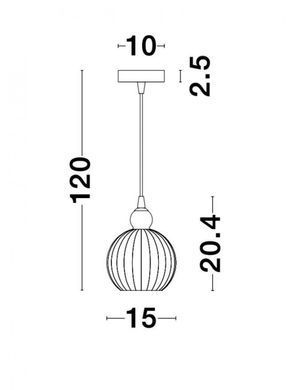 Люстра ODELL Nova Luce 9190881