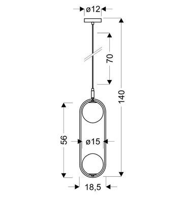 Люстра Candellux 32-10155 Cordel