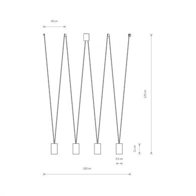 Люстра Nowodvorski 7610 MORE EYE IV SOLID BRASS