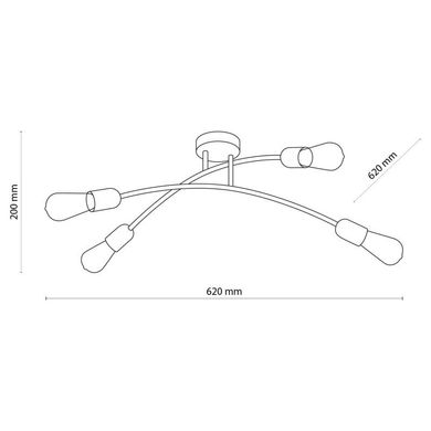 Люстра Tk-Lighting Helix 4687