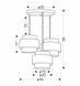 Люстра Candellux 33-18069 Juta