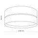 Люстра Tk-Lighting Hilton 4772 White/Gold