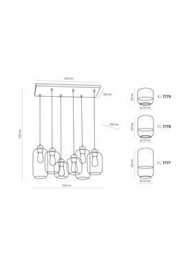 Люстра MARCO SILVER 5 TK-Lighting 3359
