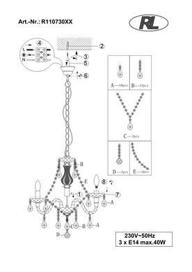 Люстра Trio Reality R11073017 Luster