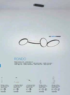 Люстра TRIO RONDO 622610432