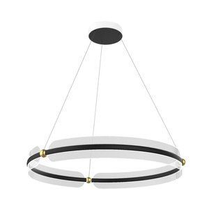 Люстра Italux PND-62738-53W-3K-BK-GD Faris
