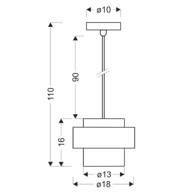 Люстра Candellux 31-09494 Spiega