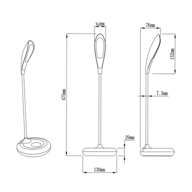 Настільна лампа Zuma Line TABLE LAMP H1848